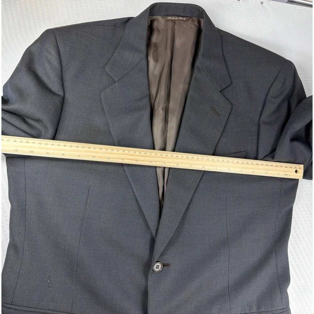 Vintage Canali Pure Wool Jacket 40R Brown Blazer. See Pics For Condition